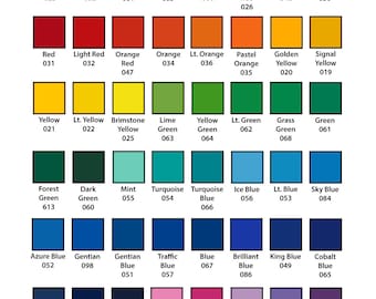 16 Rolls - 24" X 10ft Oracal 651 Sign Cutting Vinyl Bundle - *63 Color Choices - Foto 4