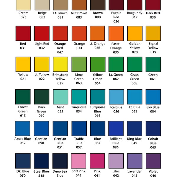 24" x 4ft (Feet) - Oracal 651 Intermediate Cal *63 Color Choices*