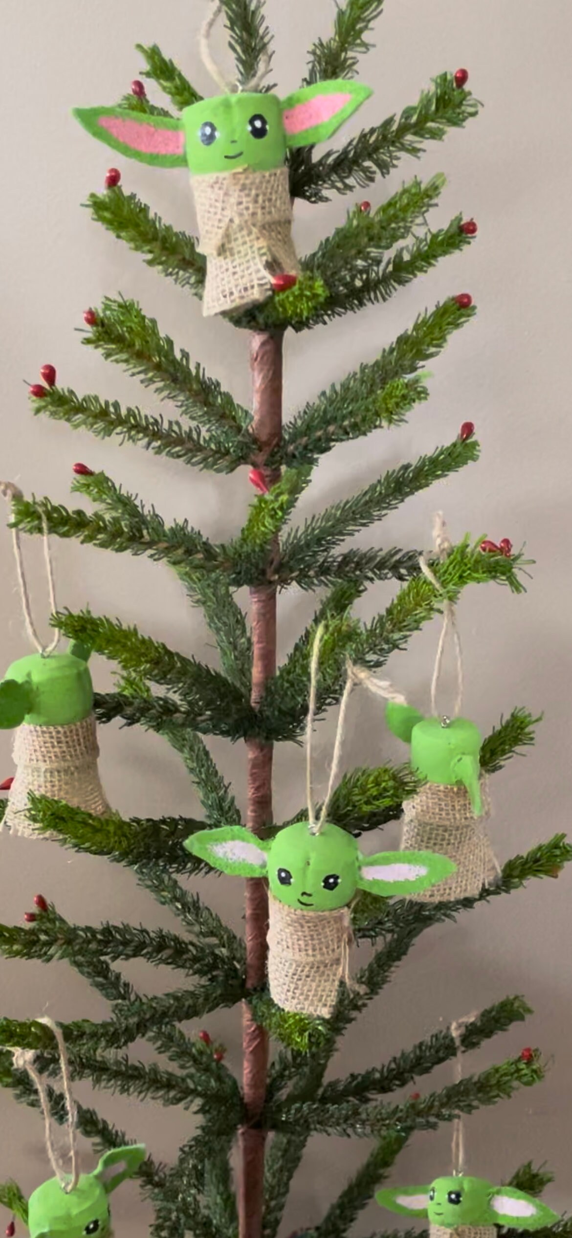 Baby Yoda Ornament, Christmas Gift, Mandolorian, Star Wars Gift, Baby