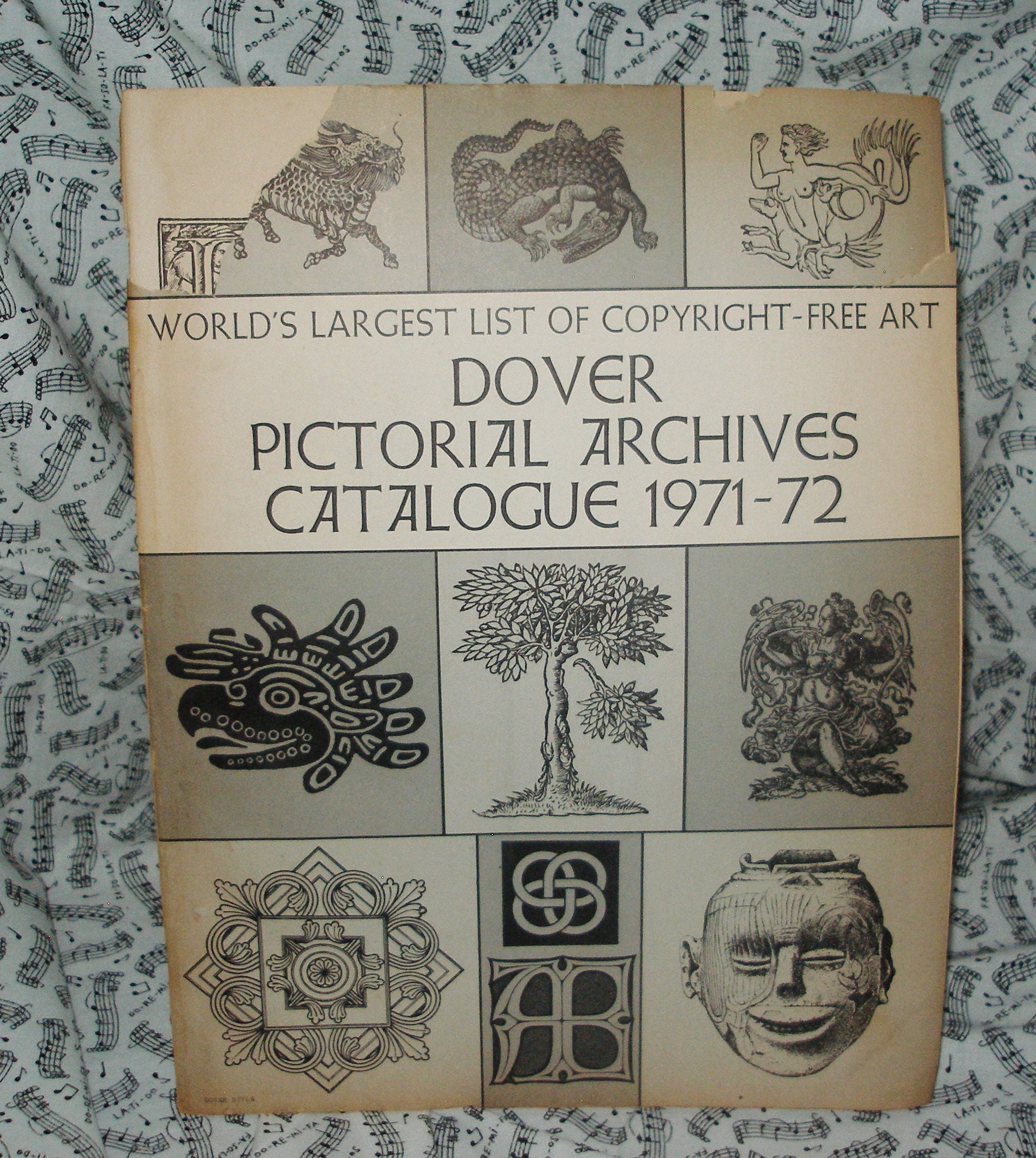 DOVER 197172 PICTORIAL ARCHIVES Catalog Etsy