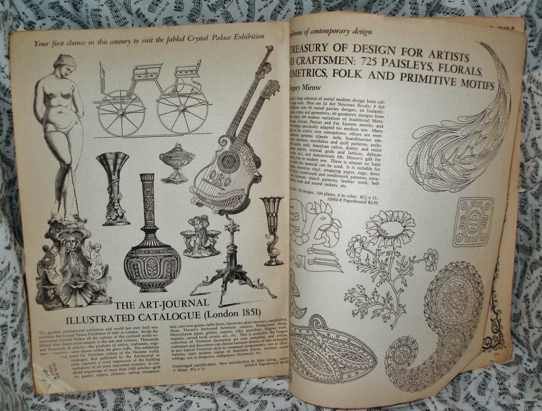 DOVER 197172 PICTORIAL ARCHIVES Catalog Etsy