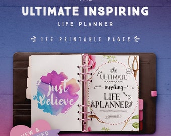 Life Binder: Ultimate Inspiring Life Planner - US Letter, A4, A5