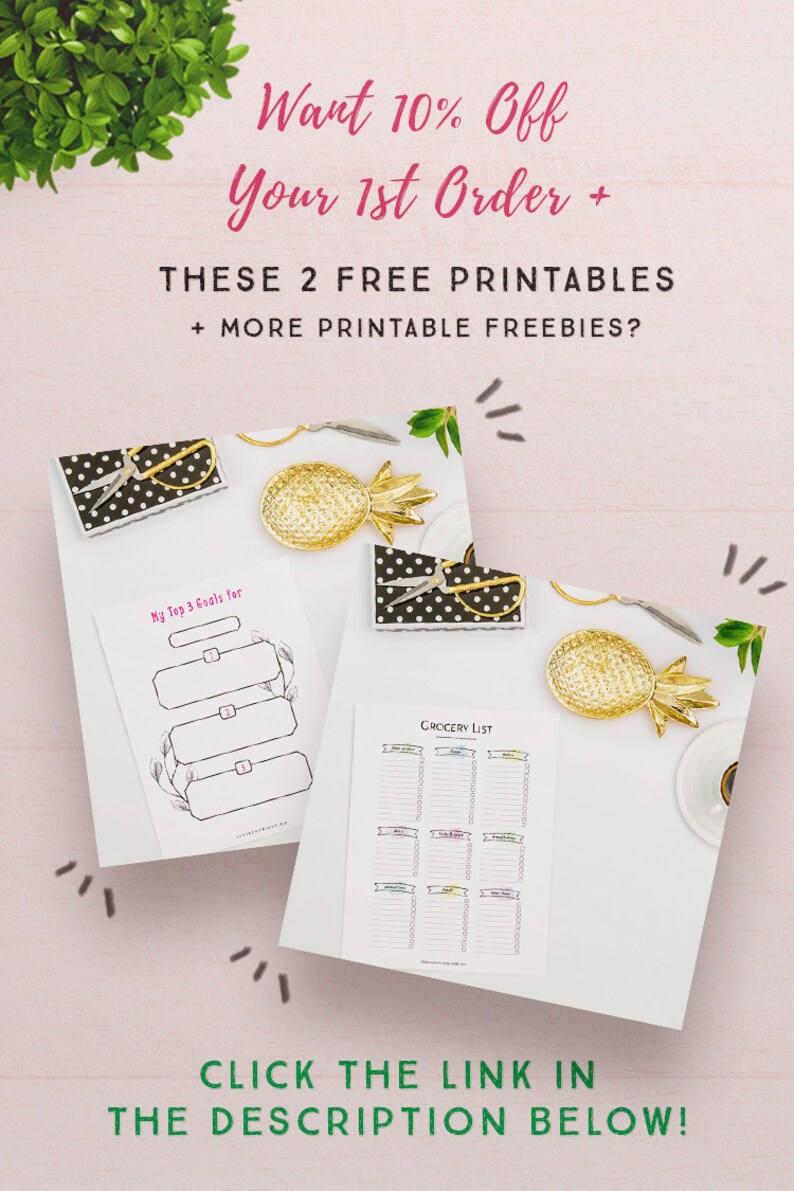 Organizational Planner Printables Home Management Household - Etsy UK