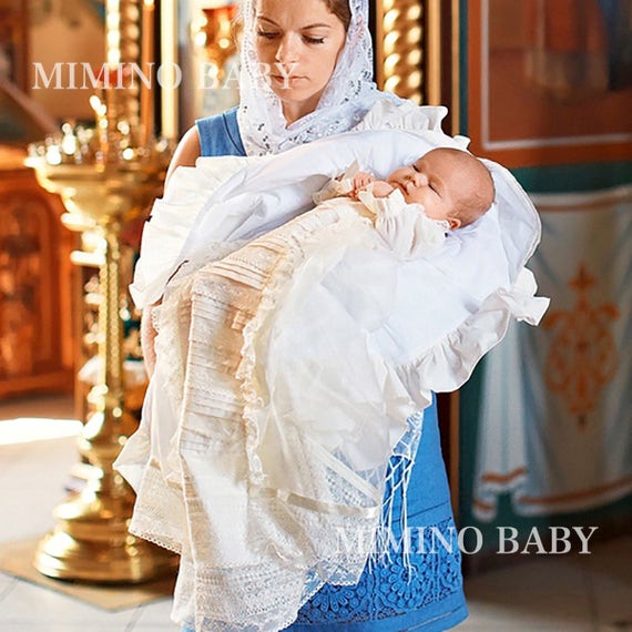 Baby Girl Baptism Dress - Etsy