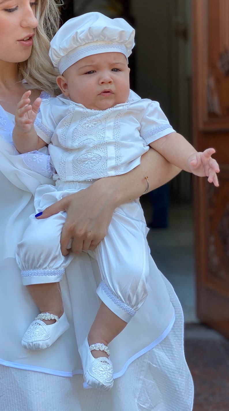 Baby Christening Suit Boy Baptism Suit Boys Baptism Outfit Etsy Canada