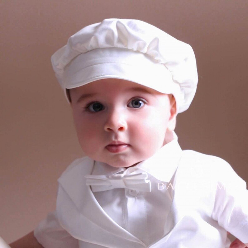Baby Boy Baptism Outfit Christening Outfit Boy Boys White Etsy