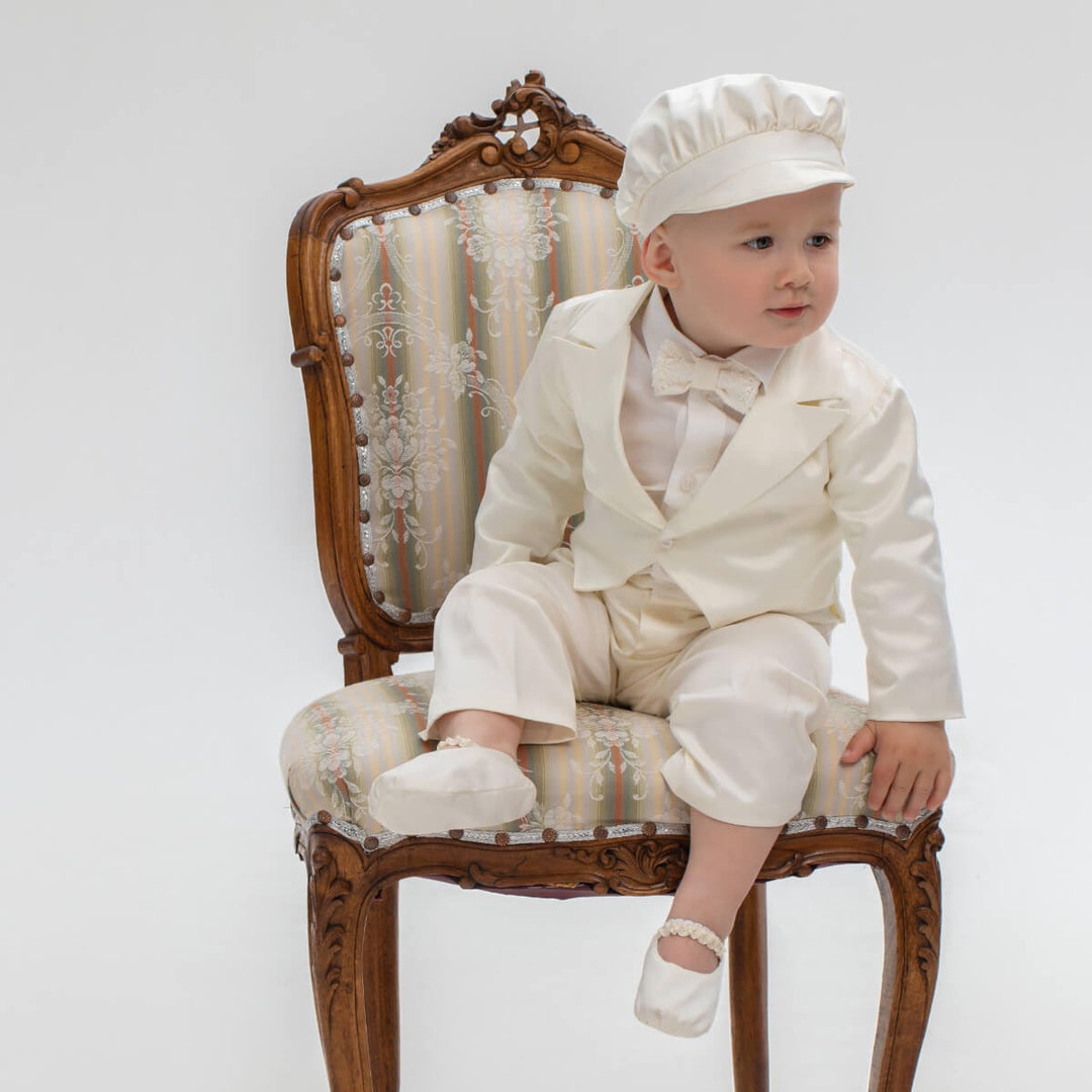 Traje de bautizo de nino traje de boda de nino nino bendicion nino traje de boda de nino traje de bautismo de bebe traje de bautismo de ninos Etsy Espana