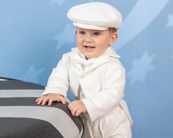 Baby Boy Tuxedo Outfit: Christening, Baptism, Wedding Set
