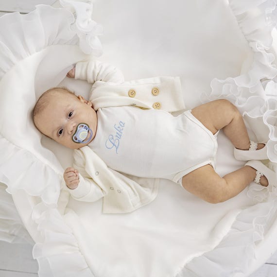 Vestito caldo per battesimo neonato Cappello Scarpe