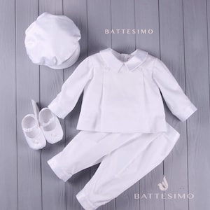 Formal Baby Boy Baptism Outfit | Infant Christening Clothes | Dedication Suit