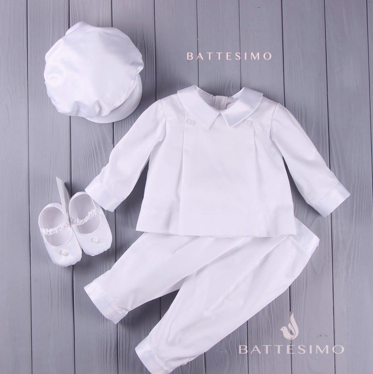 Baptism Outfits for Boys Booties Hat Christening Outfit Boy