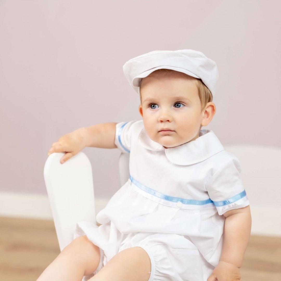 White Baptism Outfit Baby Boy, Dedication Outfit, Christening Outfit
