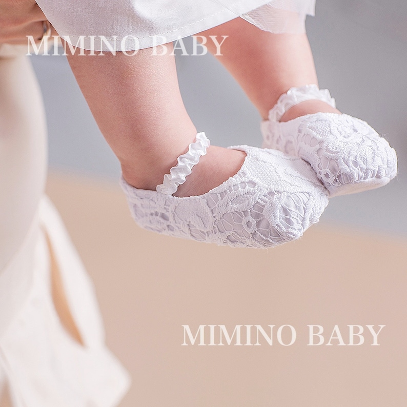 Christening Shoes Personqlised Christening Gift Girl Baby Etsy