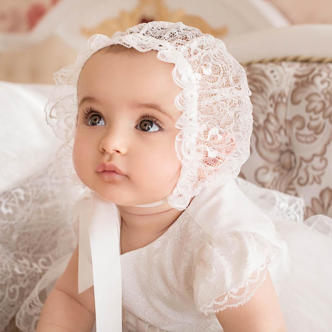 White Baptism Dress for Baby Girl Christening Dresses for Etsy