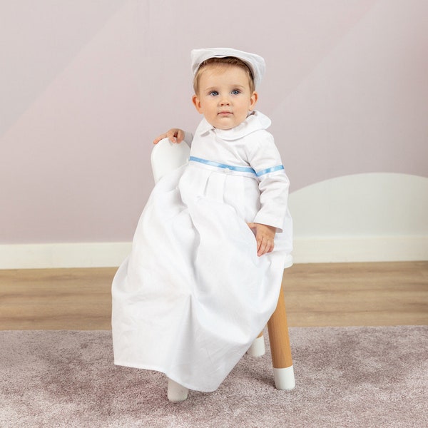 Boys Baptism gown, Boys Christening Outfit