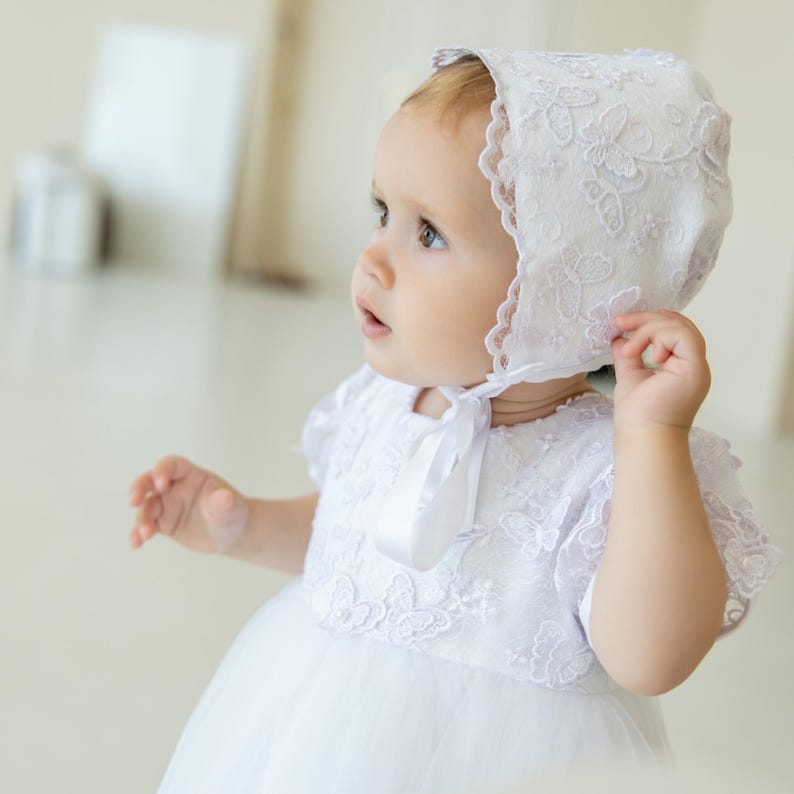 Baptism Dress for Baby Girl, Baby Girl Christening Dress , Elegant
