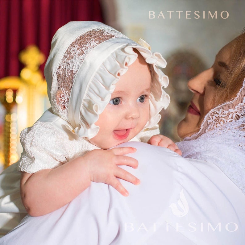 Christening Gown Girl Baptism Dress and Etsy
