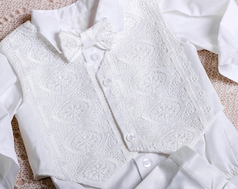 Catholic Boy Christening Suit | Baby Boy Wedding Outfit | Baby Boy Blessing Boy | Baby Boy Wedding Suit | Baby Boy Baptism Outfit