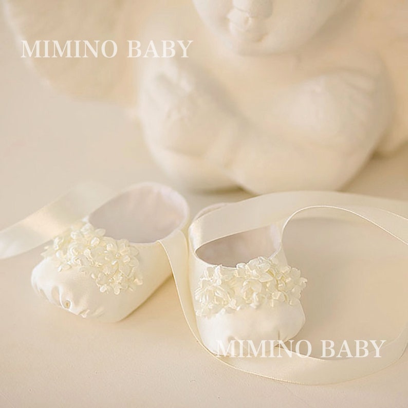 Baby Girl Baptism Booties Lace Christening Socks Baby Girl Etsy