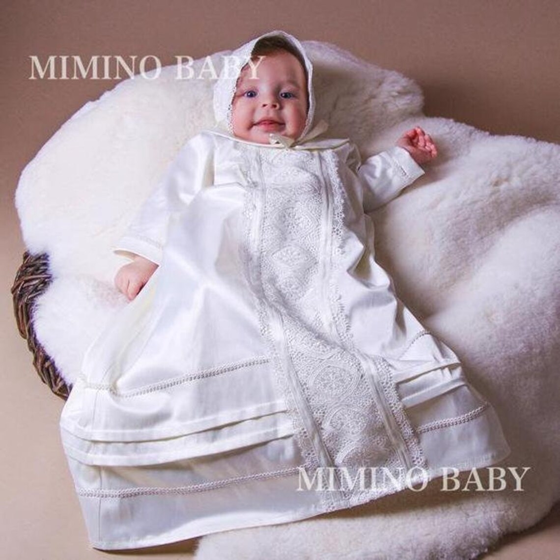 Baptism Gown Boy Christening Gown Boy Boys Baptism Gown Etsy