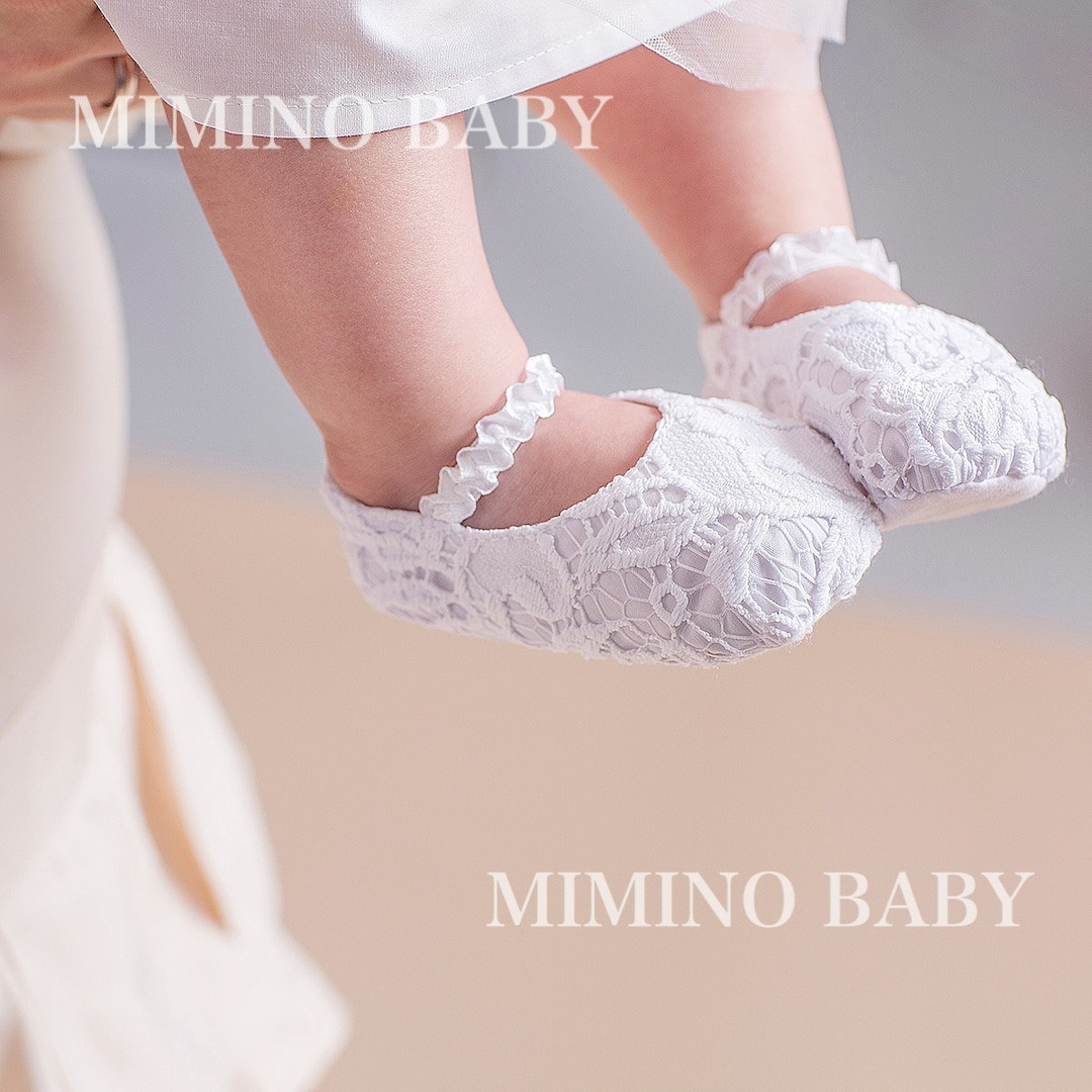 Baby Girl Christening Booties Girl Baptism Shoes Etsy