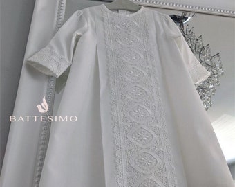 Robe de baptême catholique unisexe, robe de baptême pour garçon, robe de baptême pour fille, tenue de baptême unisexe, tenue de bénédiction