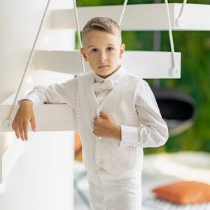 Boy Party and Special Occasion Wear, Boys Communion Suit, Toddler Boy Wedding Suit,  Boys Formal Wear, Boy Toddler Christening and Baptism