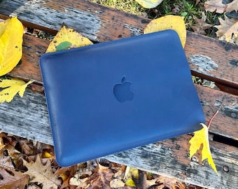 Leather MacBook Air 15 Sleeve, MacBook Pro 14 Case, Slim Laptop Cover, Funda cuero, housse neo