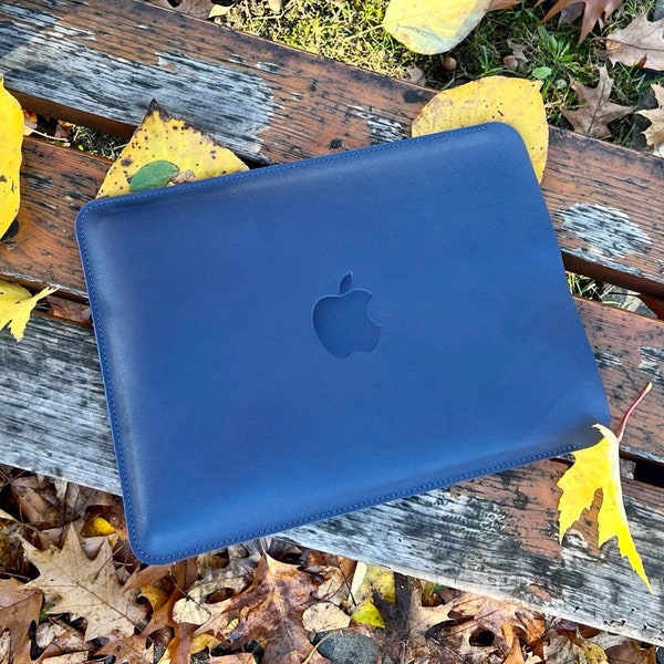 MacBook Air 15 Hülle, neue MacBook Air 15 Hülle, Macbook Air M3 Hülle, MacBook pro 13 Hülle, Lederhülle für MacBook, Laptop Tasche