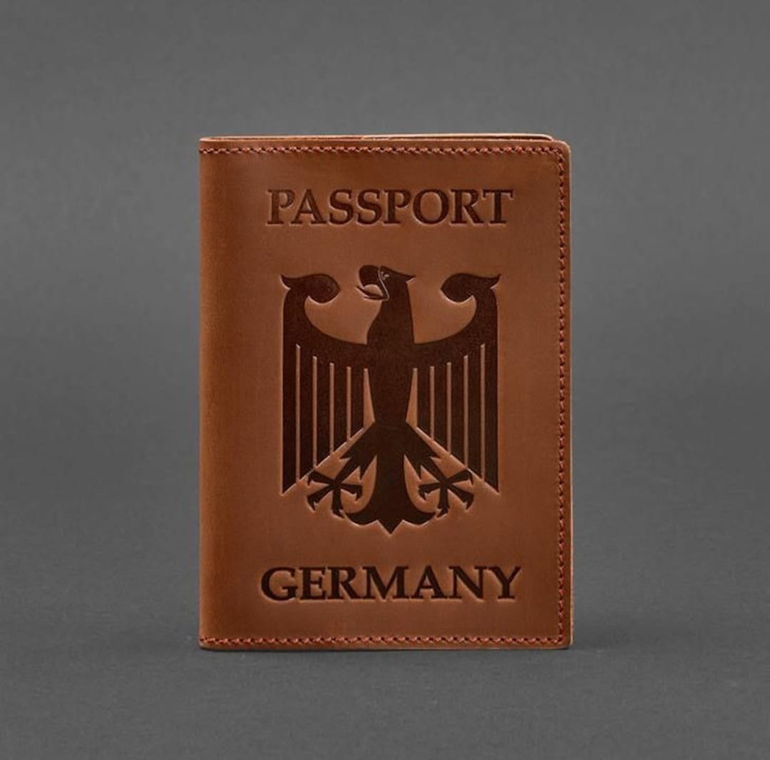 Germany Passport Cover Gute Tat Germany Passport Holders Etsy