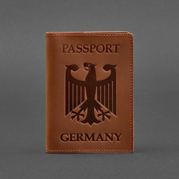 German Passport Cover Etsy