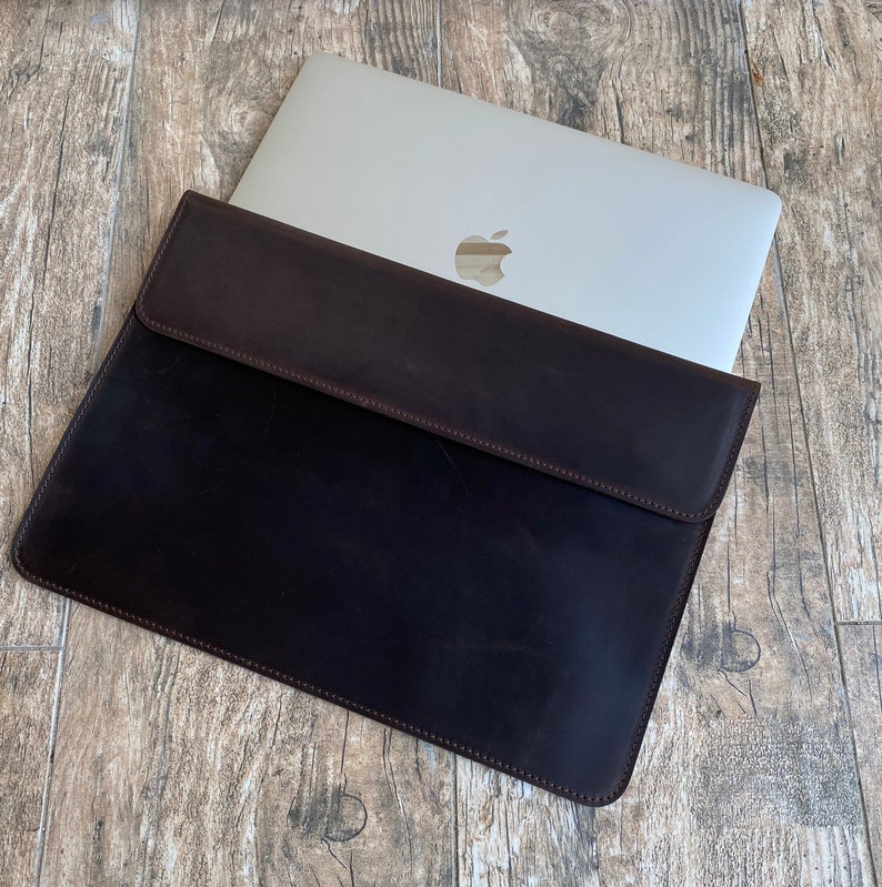 Leather macbook sleeve laptop cover macbook case 13 Etsy