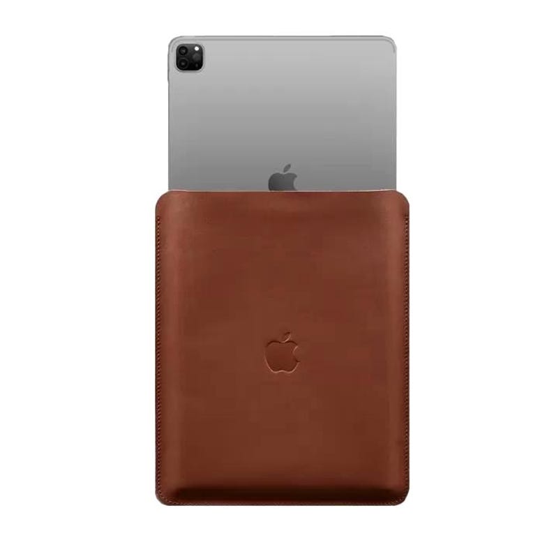 Genuine Leather iPad Sleeve, Vintage Surface Protective Cover, Handmade Stitched Case image 1