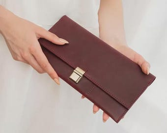 Leather wallet woman, Men wallet, Wallet woman, Travel wallet, Leather wallet, passport holder wallet, wallet womens, Leather purse