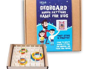 Geoboard - an educational game for 4-8 years old children