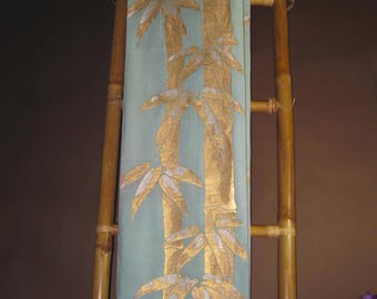 Sensationally beautiful Fukuro Obi, vintage, Japan in very good condition (around 1940-1970)