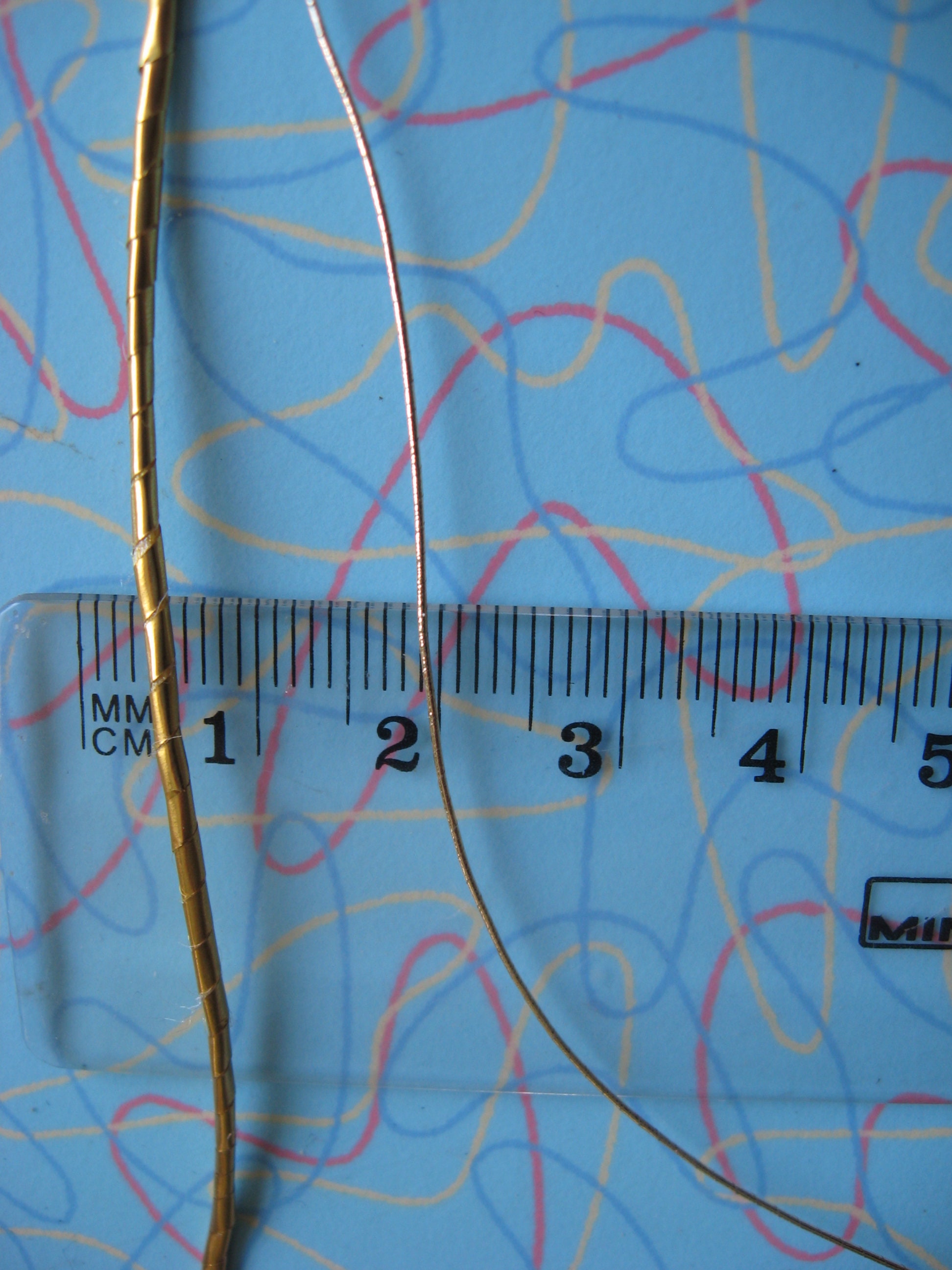 Gold Yarn, Japan, 2x2 Meters, Total 4 M, Metallic, Thread, Weaving ...