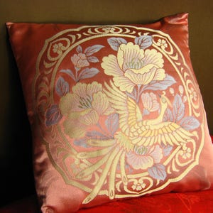 cushion cover, flying phoenix