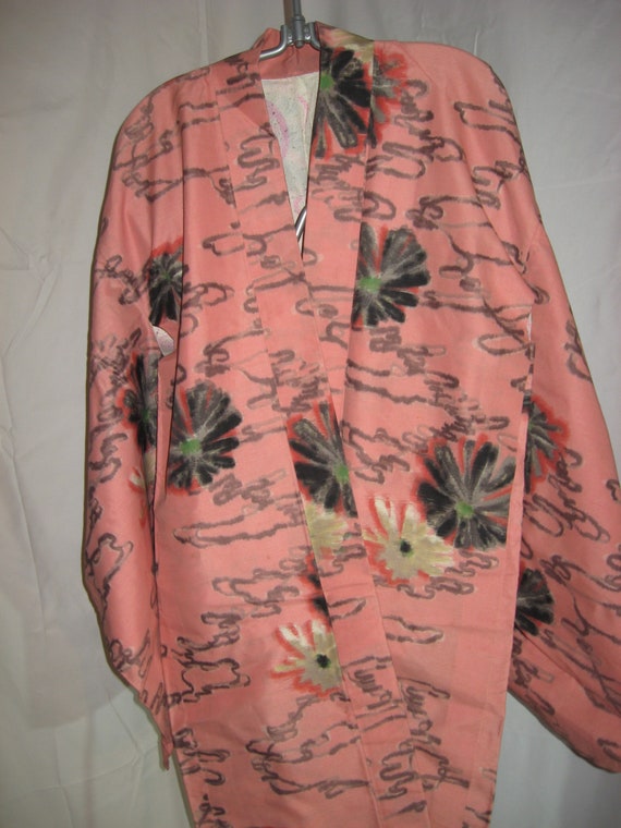 Kimono jacket, haori, Meisen silk, vintage perfec… - image 5