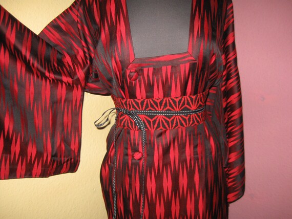 Kimono dress, kimono dress, silk dress, kimono coa