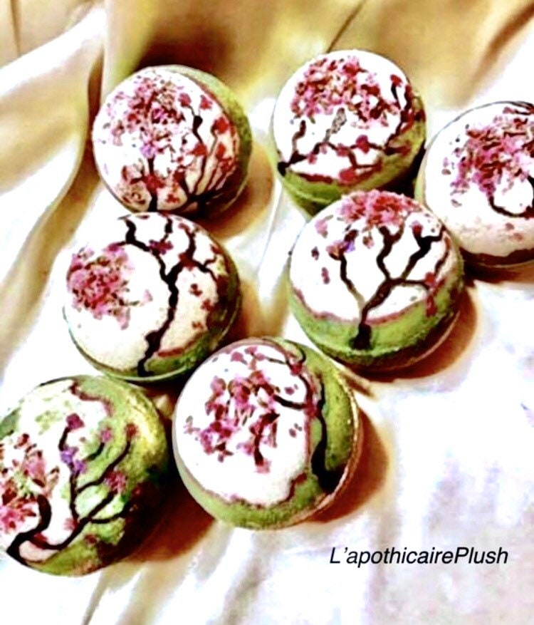 From Japan With Love Bath Bomb Cherry Blossom Bath Bomb | Etsy
