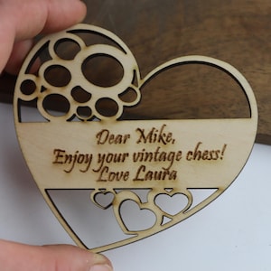Carte personnalisée à votre achat, message cadeau individuel carte postale cadeau mariage nouvel an anniversaire pâques action de grâces mère fête des pères