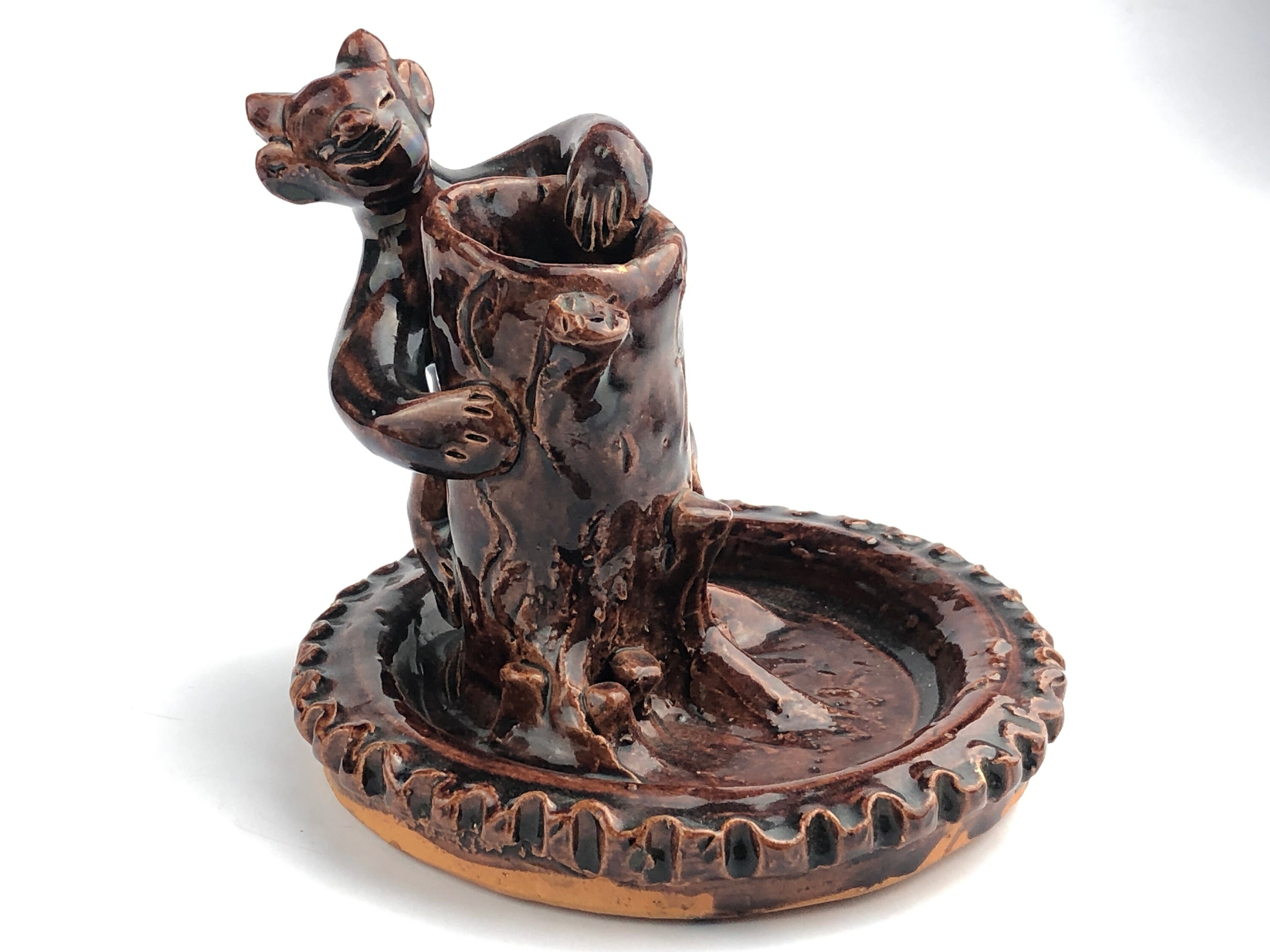 1981 New Soviet Ashtray Devil Decorative Ceramic Candlestick Etsy UK