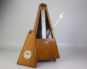 ベルチャイム付き木製メトロノーム PRIM チェコスロバキア 1960年代