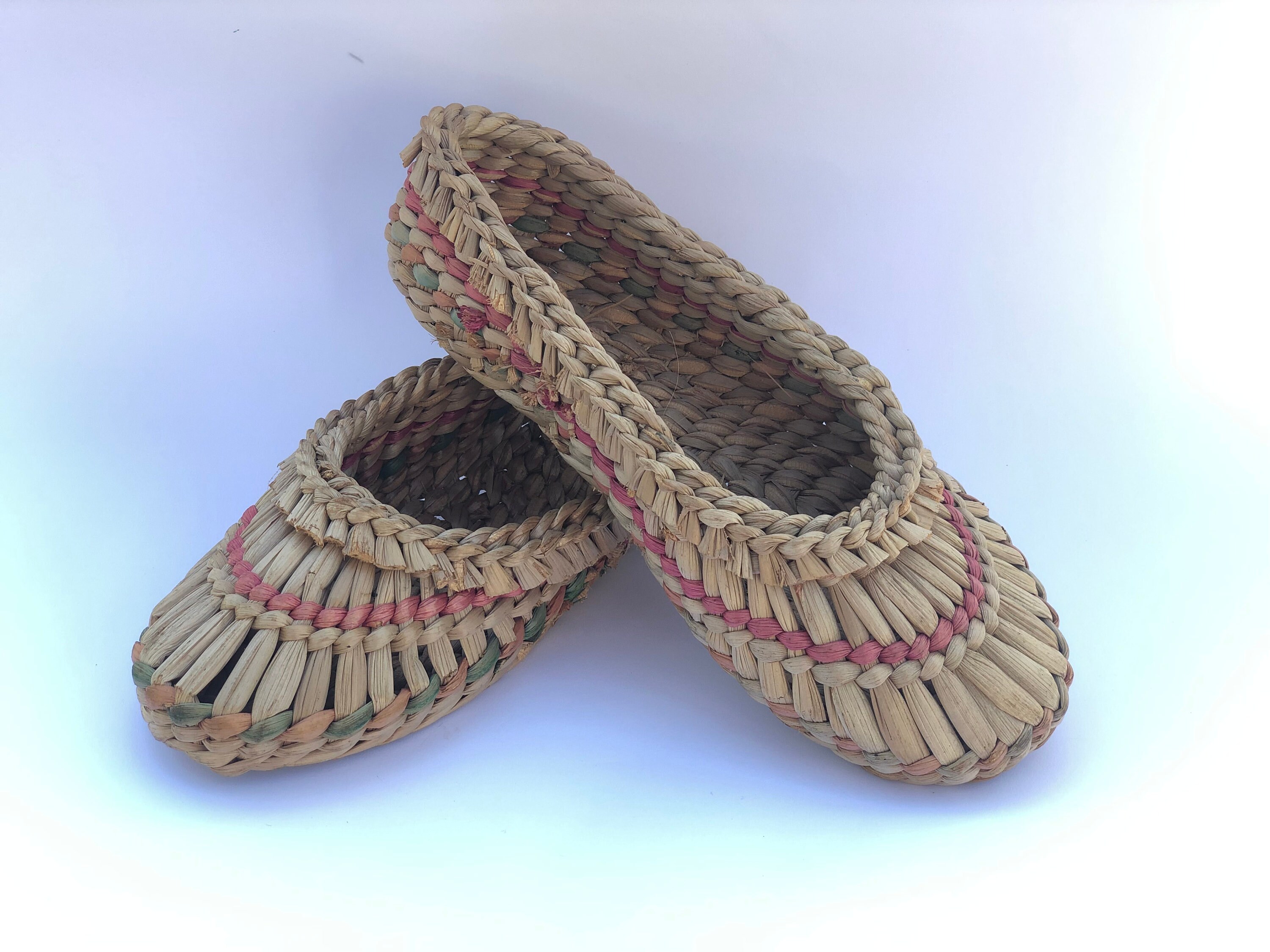Vintage Bast Shoes Lapti Vintage Russian Folk Bast Shoes Old | Etsy