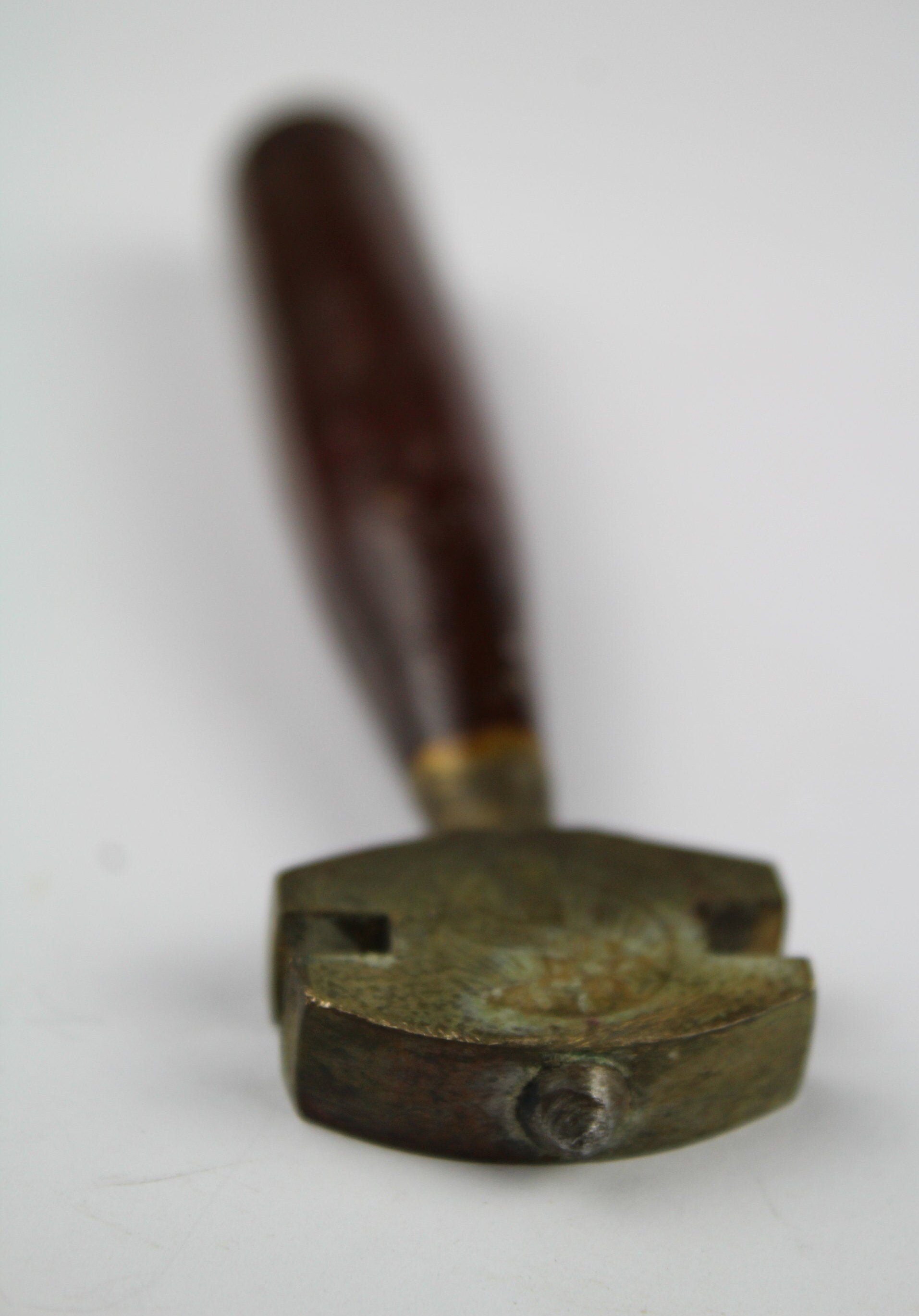 Vintage brass glass cutter. Soviet diamond glass cutter. retro Etsy