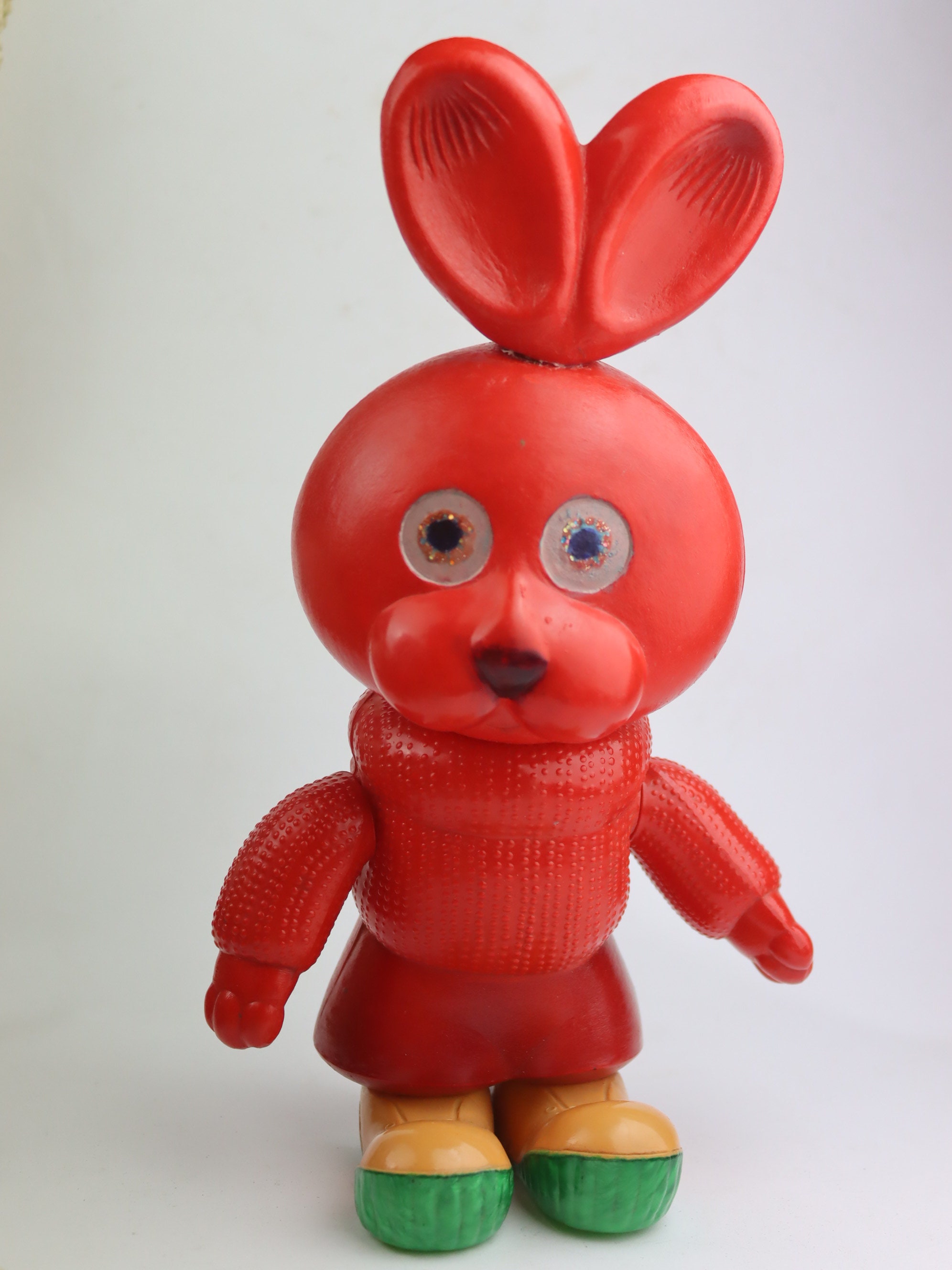 30 Cm Rare Soviet Celluloid Bunny Toy, Vintage Hare, Rabbit, Xylonite ...