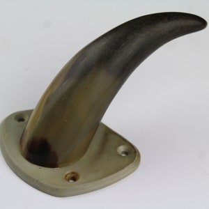 Sovjetisk väggkrok horn, sovjetiskt horn, sovjetisk klädkrok, vintage klädhängare. väggkrok. Klädhängare. handdukskrok, tjur, vintage keltiskt horn
