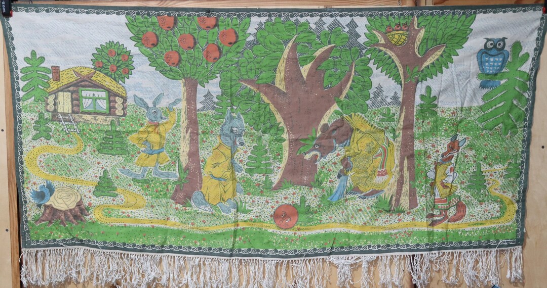 Soviet Wall Carpet, Tapestry Carpet, Vintage Carpet, Gobelin Carpet ...