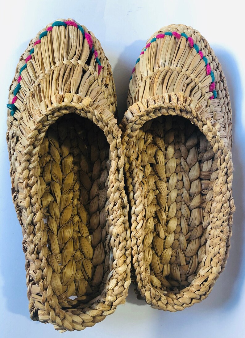 Vintage bast shoes lapti Vintage russian folk bast shoes old Etsy